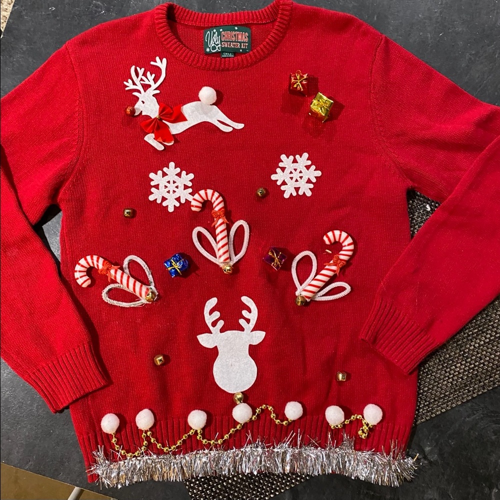 Ugly Christmas Sweater Handmade